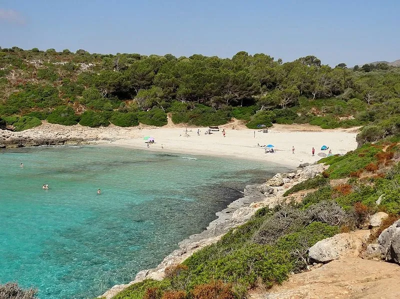 Playa Cala Varques en Manacor, Islas Baleares — foto 4 de 5
