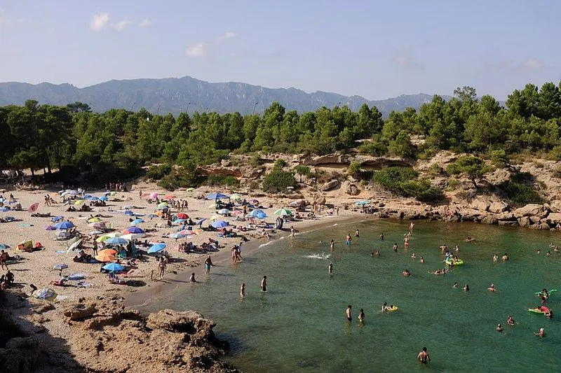 Cala Vidre en L'Ametlla de Mar