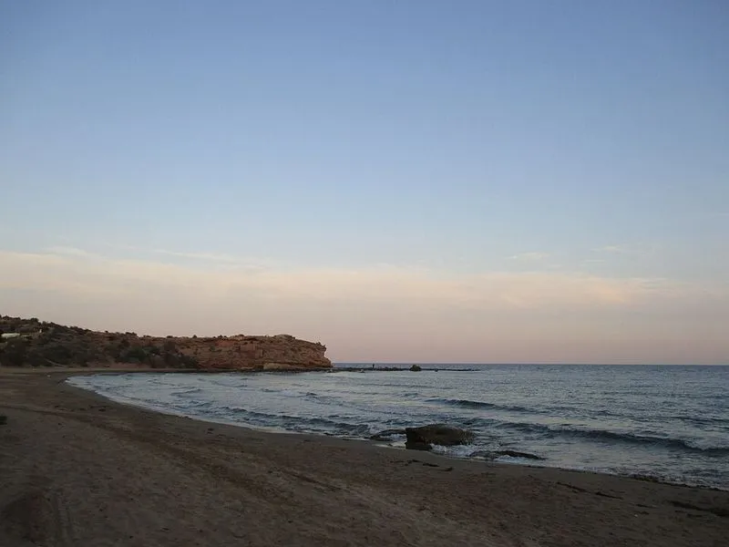 Playa de Calarreona en Águilas