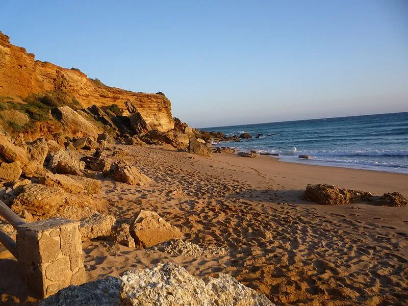 Playa de Calas de Poniente en Conil de la Frontera, Cádiz — foto 2 de 4