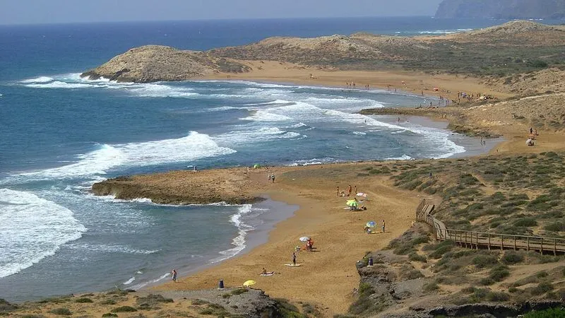 Playa Calblanque en Cartagena, Murcia — foto 4 de 5