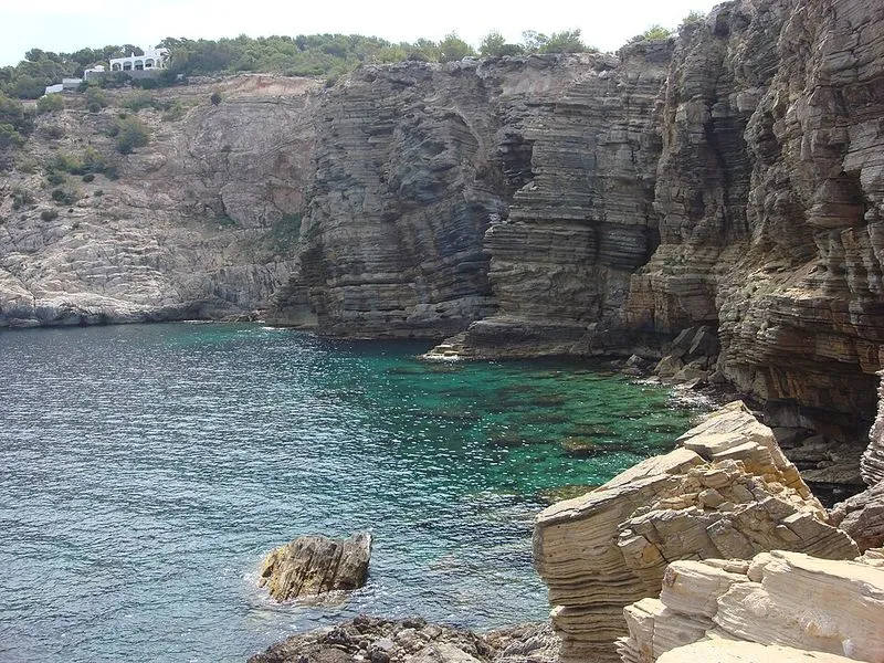 Playa Caló de S'Oli en Sant Josep de sa Talaia, Islas Baleares — foto 5 de 6