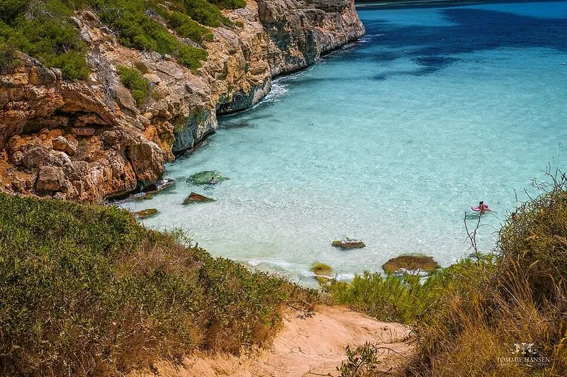 Caló d'es Moro en Formentera