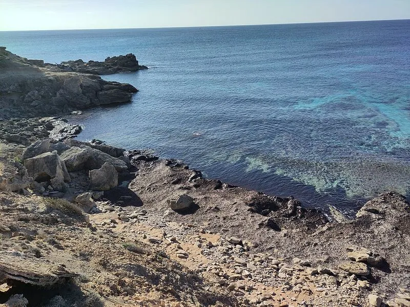 Playa Caló d'Es Morts en Formentera, Islas Baleares — foto 3 de 3