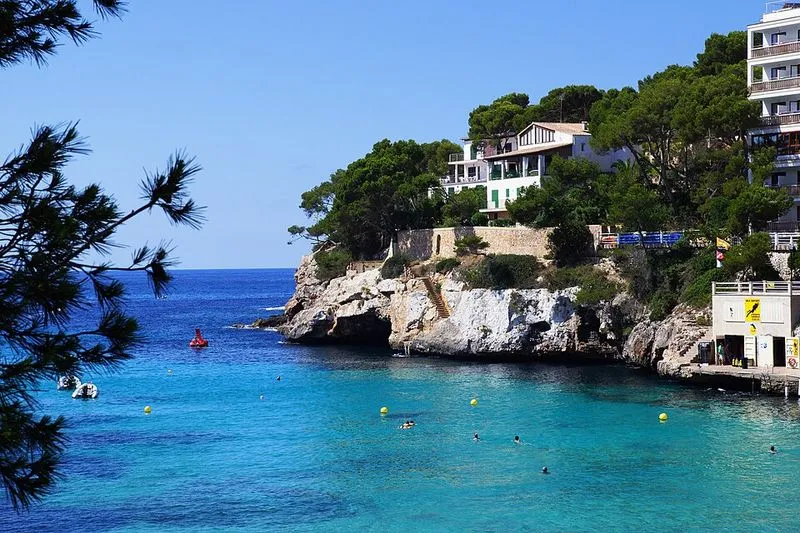 Playa Caló Santanyí en Santanyí, Islas Baleares — foto 2 de 4