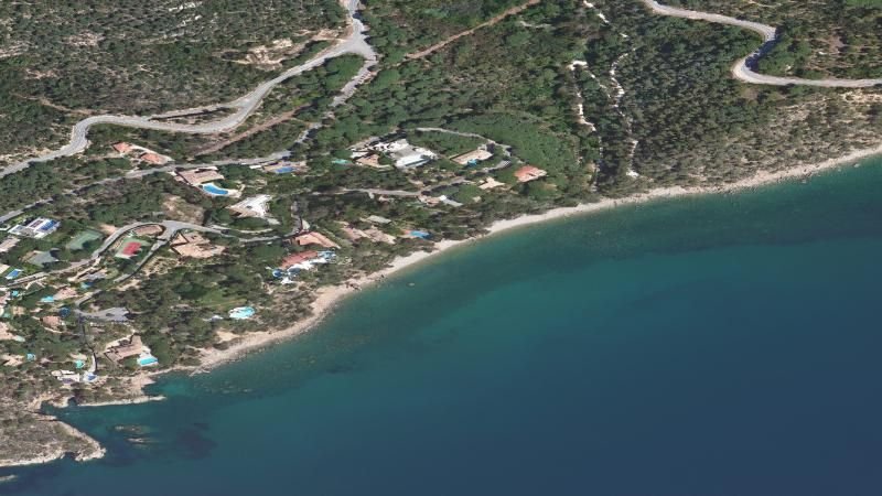 Vista aérea de Can Dell, Sant Feliu de Guíxols