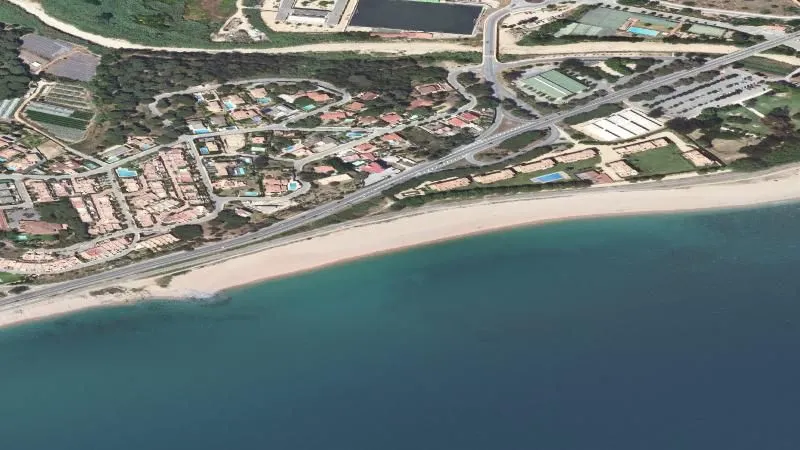 Playa de Can Villar en Sant Pol de Mar