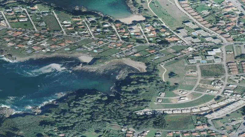 Playa de Canide en Oleiros