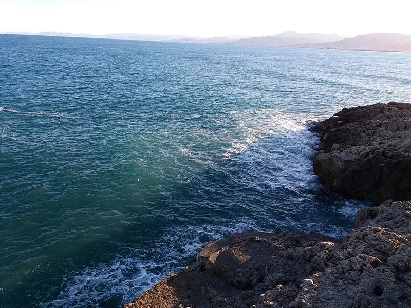 Playa de Cap Blanc en Cullera, Valencia — foto 4 de 5