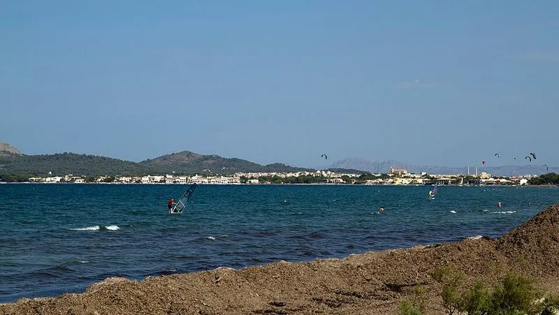 Playa de Cap des Bou en Alcúdia