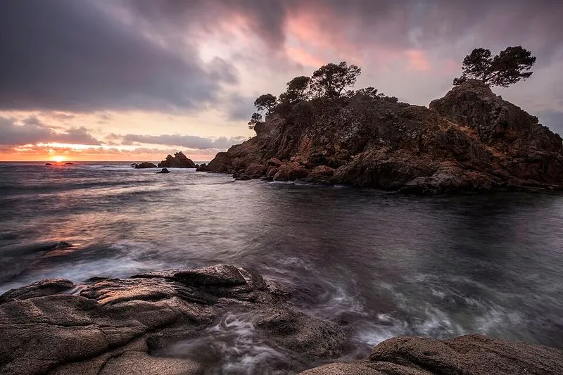 Playa Cap Roig en Calonge, Gerona — foto 2 de 3