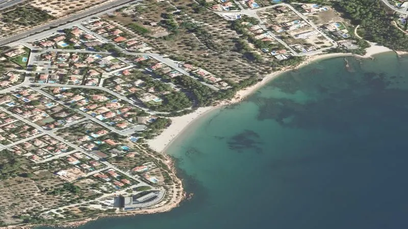 Playa de Cap Roig en L'Ampolla