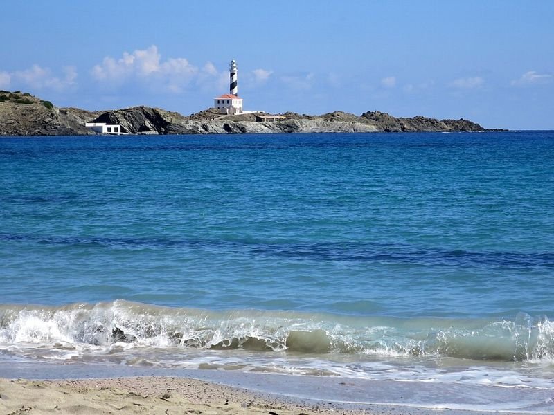 Playa Capifort en Maó, Islas Baleares