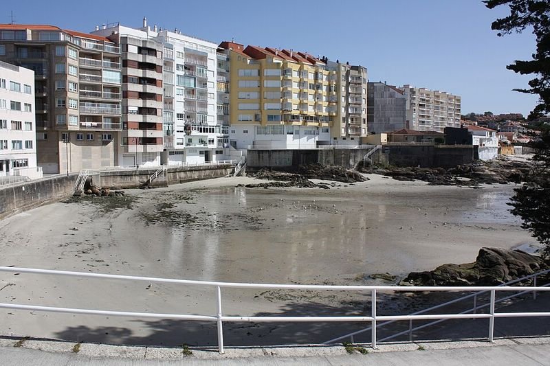 Playa Carabuxeira en Sanxenxo