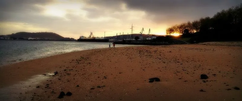 Playa de Caranza en Ferrol, A Coruña — foto 3 de 5