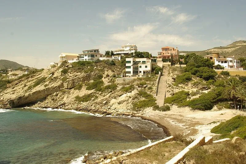 Playa de Carritxal en Villajoyosa/La Vila Joiosa, Alicante — foto 2 de 5