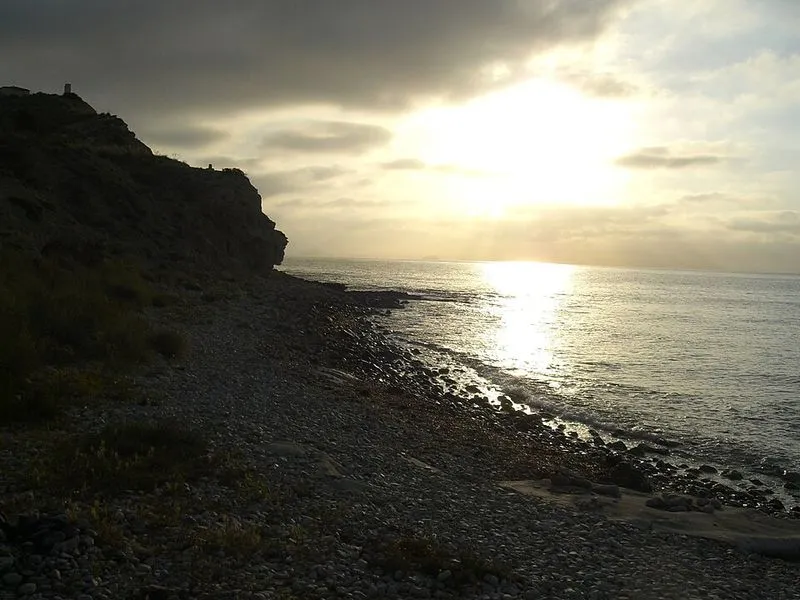 Playa de Carritxal en Villajoyosa/La Vila Joiosa