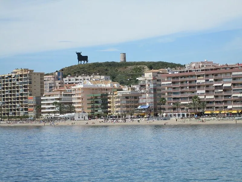 Playa de Carvajal en Fuengirola, Málaga — foto 3 de 6