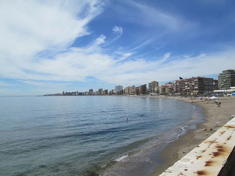 Playa de Carvajal en Fuengirola, Málaga — foto 5 de 6