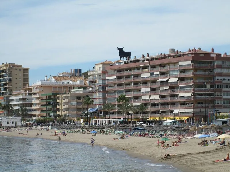 Playa de Carvajal en Fuengirola, Málaga — foto 6 de 6