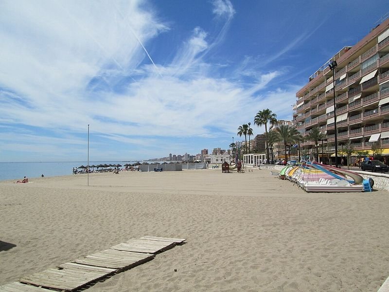 Playa Carvajal en Fuengirola