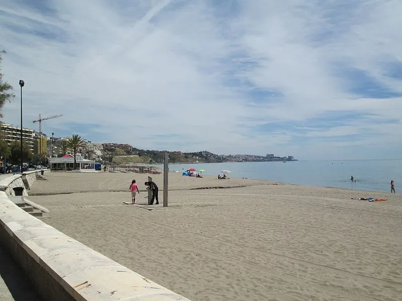 Playa de Carvajal en Benalmádena, Málaga — foto 4 de 6