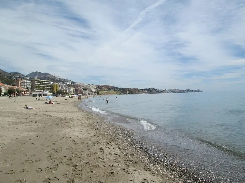 Playa de Carvajal en Benalmádena, Málaga — foto 5 de 6