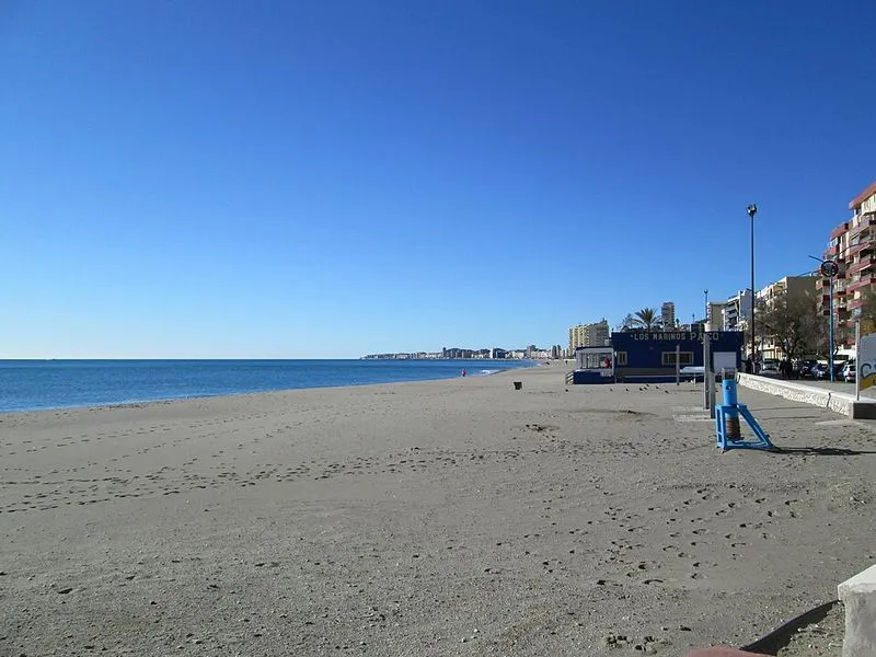 Playa de Carvajal en Benalmádena, Málaga — foto 6 de 6