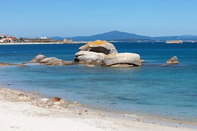 Playa de Castiñeiras en Cangas
