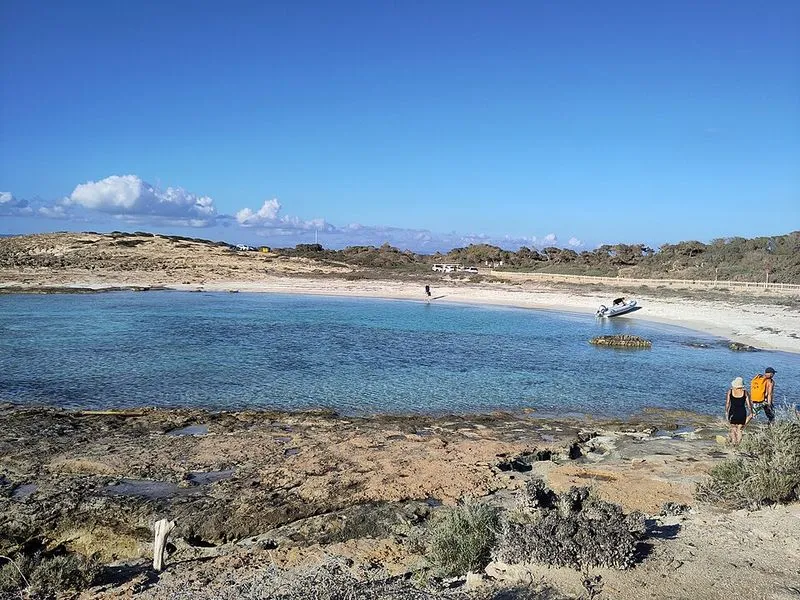 Playa de Cavall d'en Borràs en Formentera, Islas Baleares — foto 7 de 7