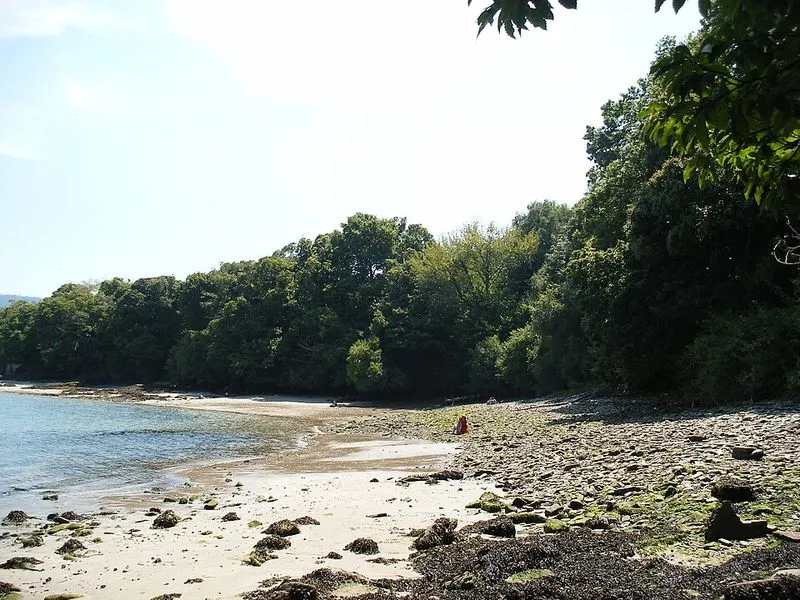 Playa de Centroña en Pontedeume, A Coruña — foto 2 de 2