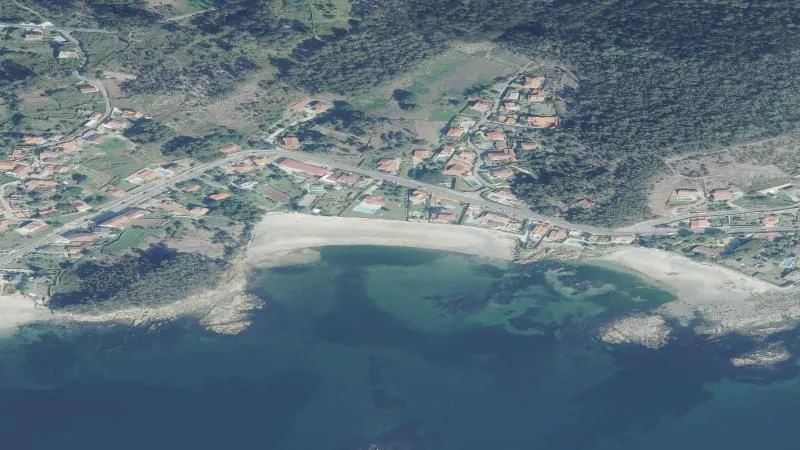 Playa de Chancelas en Poio