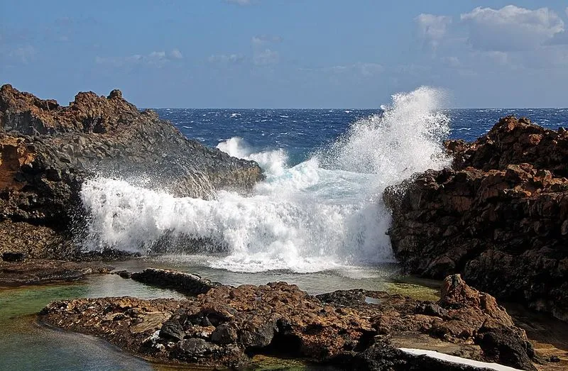 Playa de Charco del Palo (Piscina) en Haría