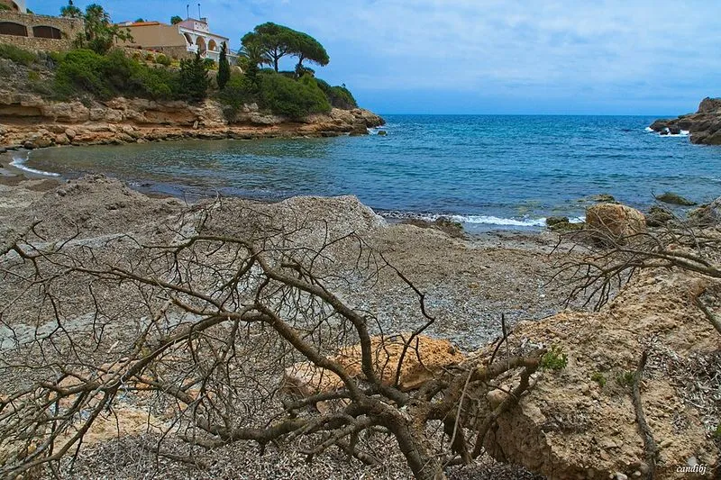 Playa de Chelin en L'Ametlla de Mar, Tarragona — foto 6 de 7