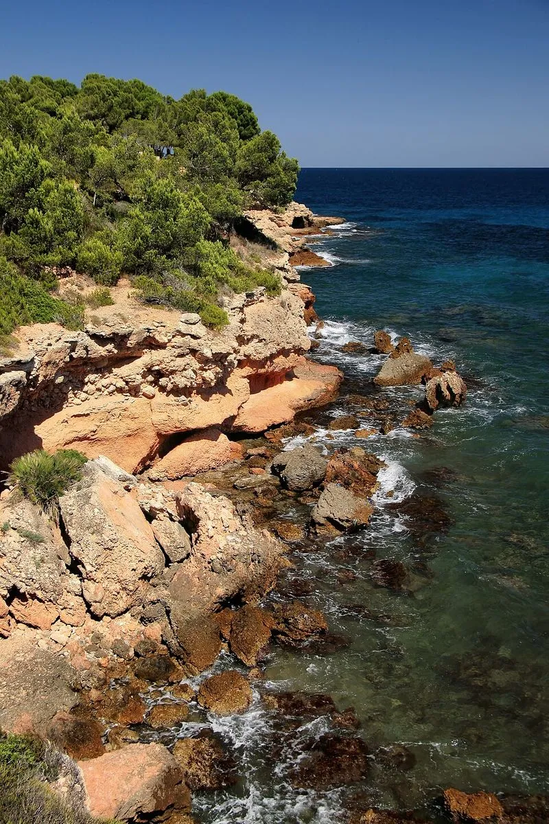 Playa de Chelin en L'Ametlla de Mar, Tarragona — foto 7 de 7