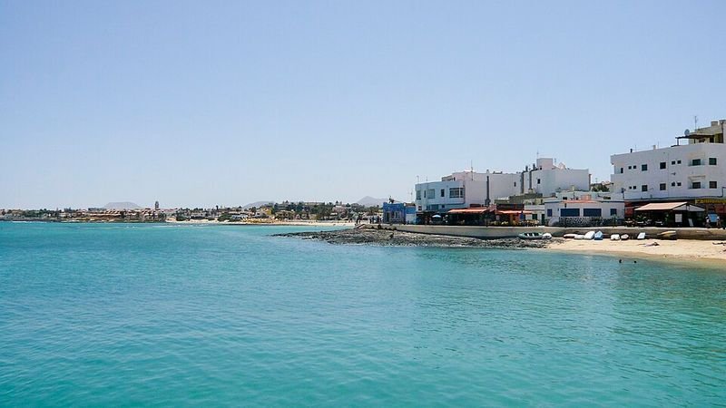 Playa Corralejo en La Oliva