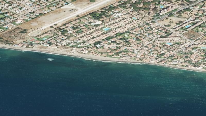 Vista aérea de Costa Bella, Marbella