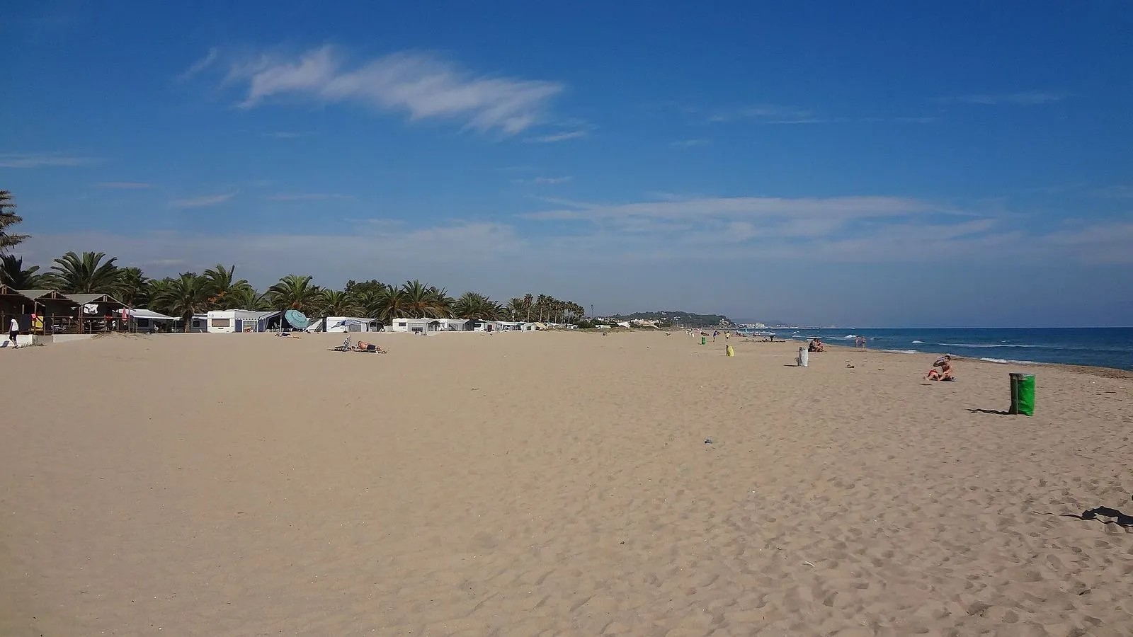 Playa de Creixell en Creixell