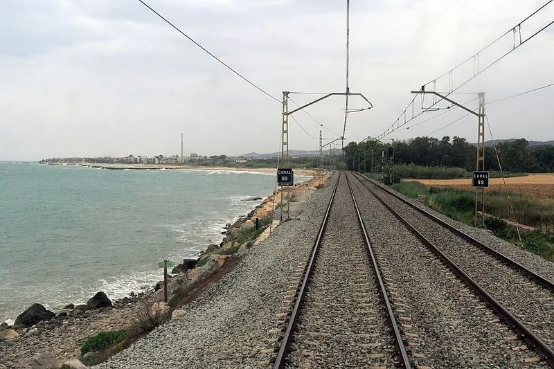 Playa de Cubelles en Cubelles