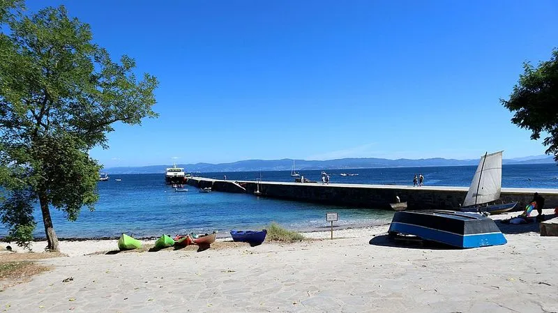 Playa Das Dornas en Bueu, Pontevedra — foto 2 de 5