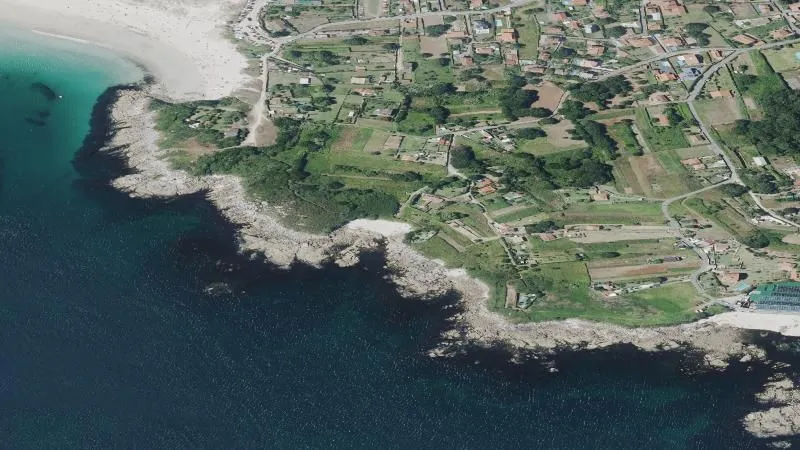Playa de Das Patas en Cangas