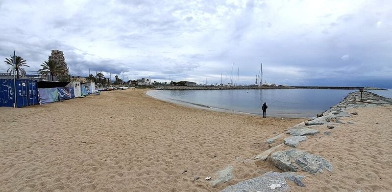 Playa De Ponent en Mataró