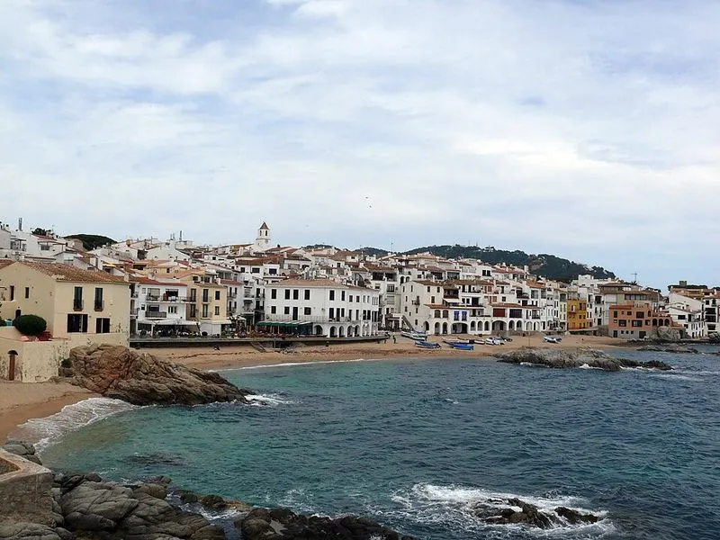 Playa de d'en Calau en Palafrugell, Gerona — foto 6 de 9