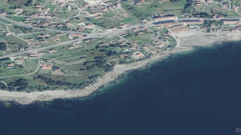 Playa de Do Caeiro en Poio