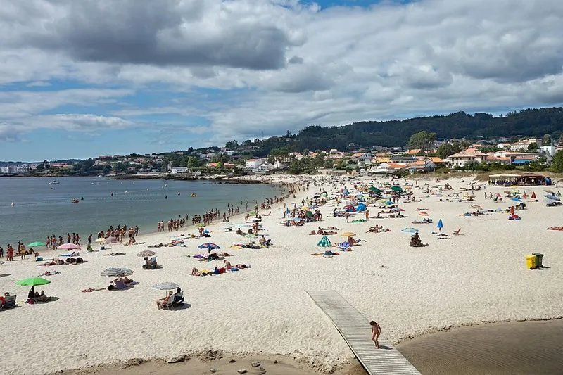 Playa de Dos Mortos en Sanxenxo, Pontevedra — foto 4 de 10