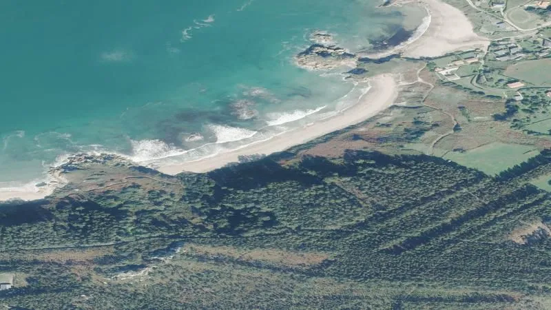 Playa de Eirón en Ortigueira