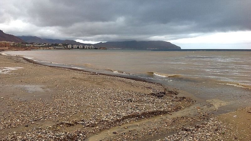 Playa El Alamillo en Mazarrón