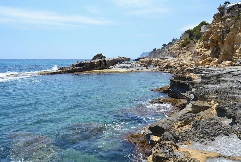Playa del Andragó en Teulada, Alicante — foto 8 de 9