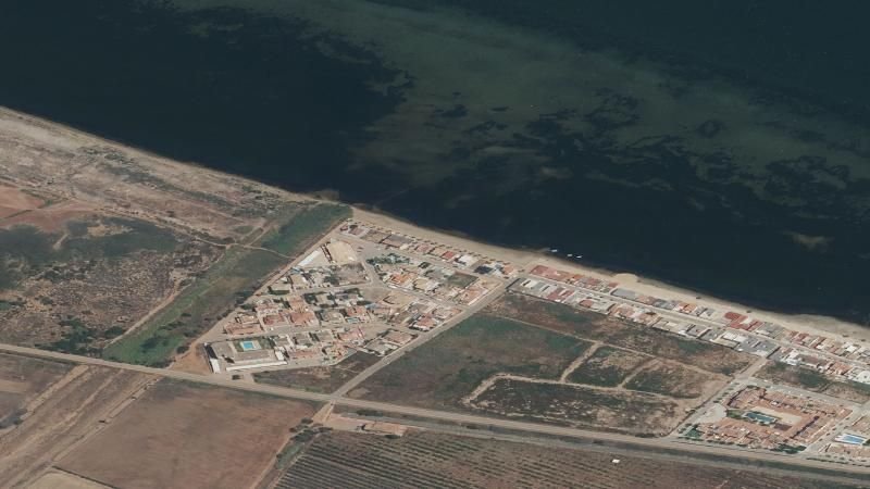 Vista aérea de El Arenal, Cartagena