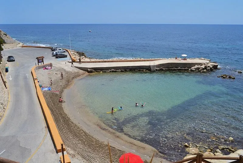 Playa del Baladrar en Benissa, Alicante — foto 3 de 6